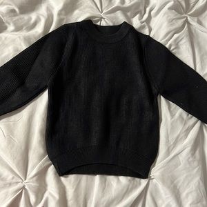 Boys black sweater